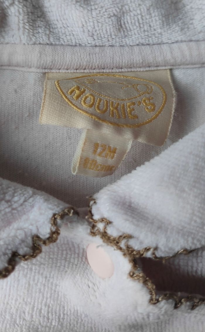 Pyjama en velours taille 12 mois/ 1 ans - photo numéro 2