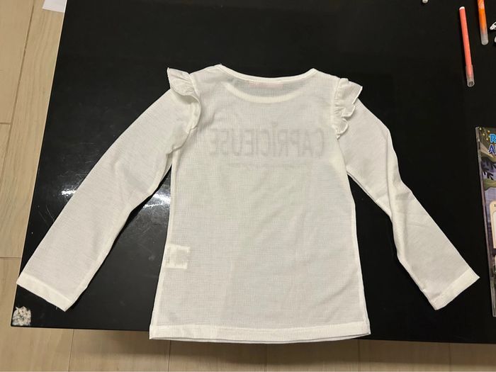 Haut / tee shirt manches longues capricieuse 4 ans gemo - photo numéro 3