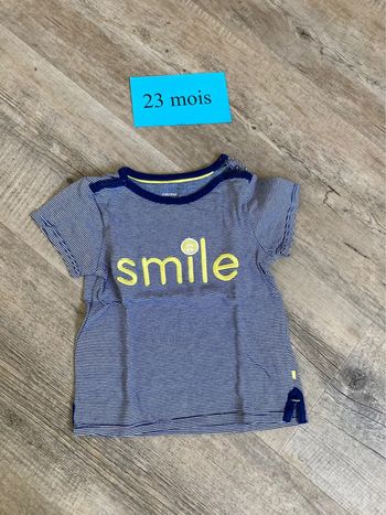T-shirt 23 mois