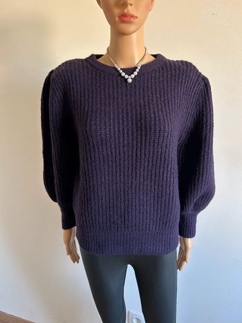Pull violet à manches longues Morgan taille S TBE