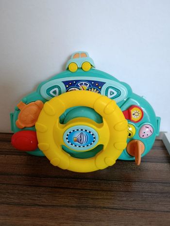 Volant de voiture jouet