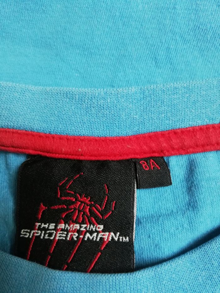 8 ans tee-shirt manches longues spider-man spiderman - photo numéro 3