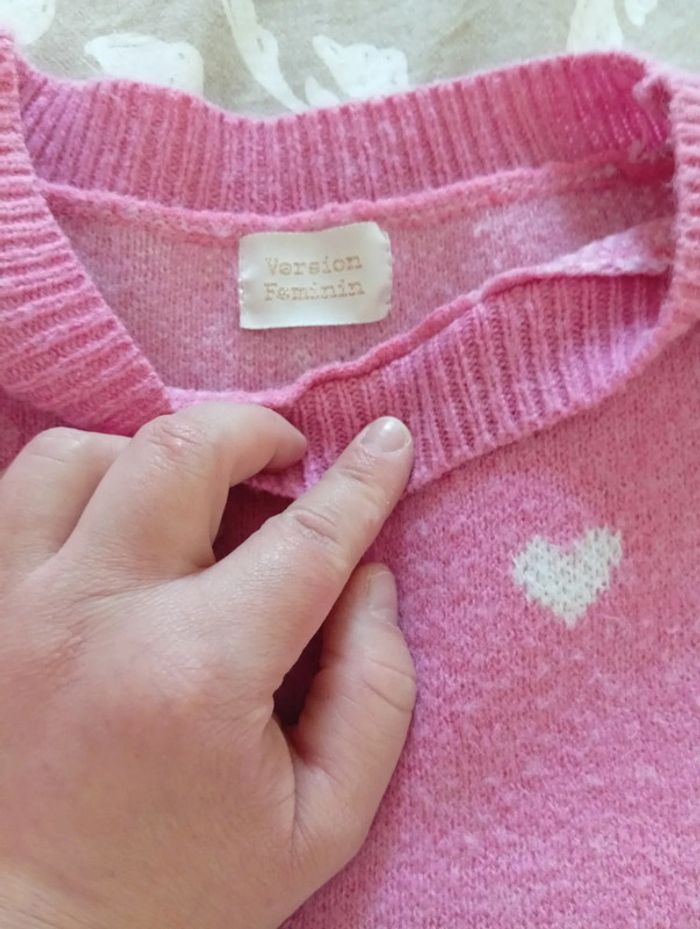 Pull coeur - photo numéro 2