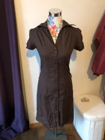 Robe marron