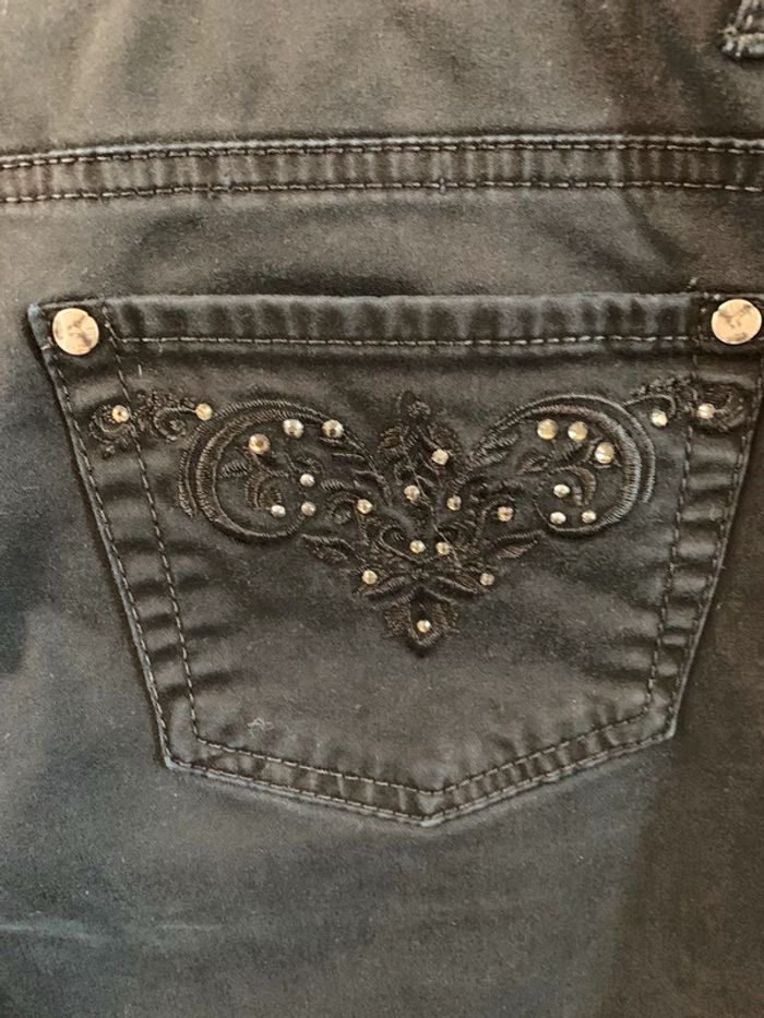 Pantalon Angelika noir taille 42 FR - photo numéro 3