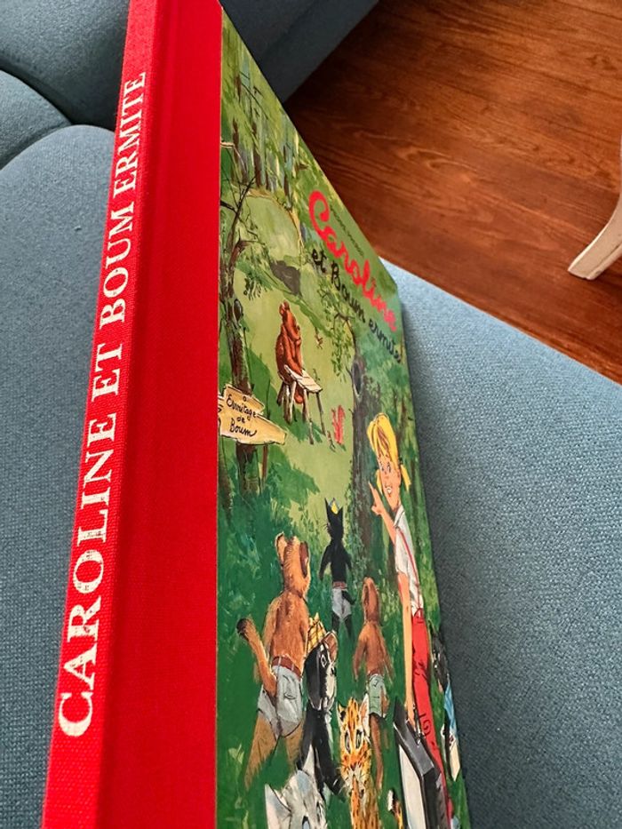 Livre rare Caroline et Boum Ermite ours vintage Pierre Probst bords rouges - photo numéro 3