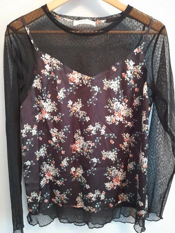 Haut fleuri promod t40