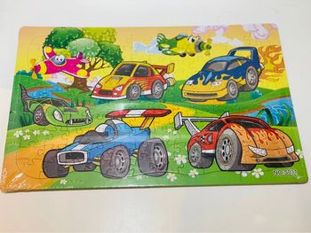 Puzzle 120 pièces 🧩 dinosaures bolides