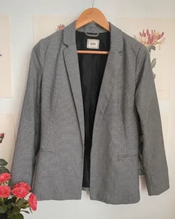 Blazer veste pied de poule gallo vichy