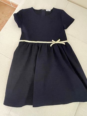 Robe bleu marine 8 ans
