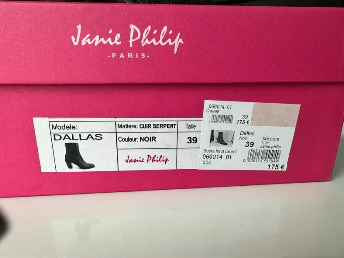 Bottines noire janie Philip - photo numéro 8