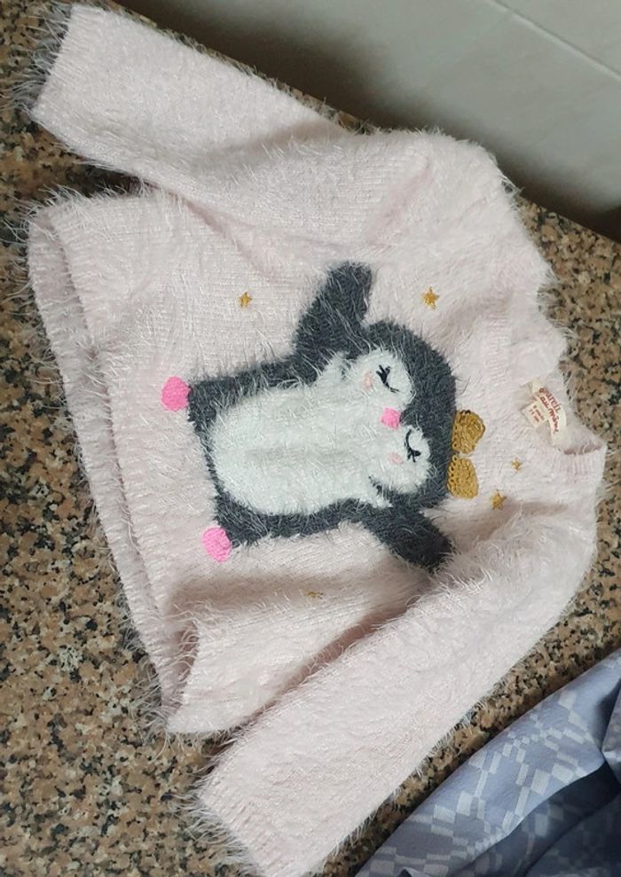 Camisola rosa 9 meses dpam