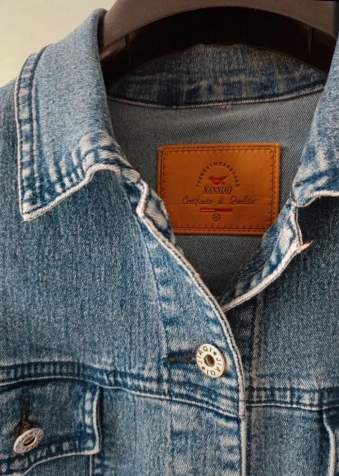 Veste jean vintage, t. 36/38 - photo numéro 5