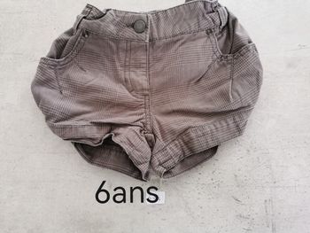 Short fille 6ans