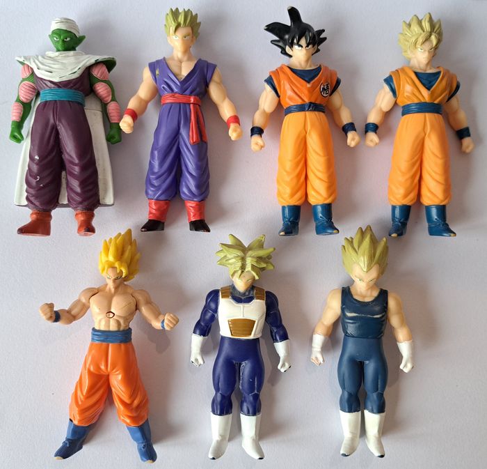 Lot de 7 figurines Dragon Ball Z DBZ Bandaï 2008 à 2016