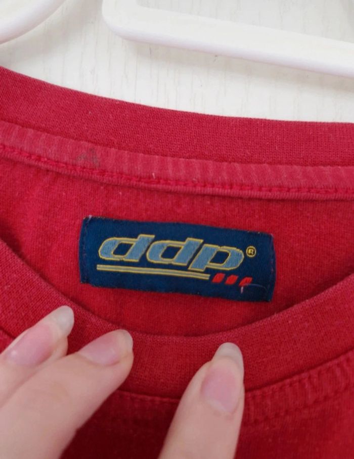 Haut a manche longue rouge ddp garçon 16 ans - photo numéro 4