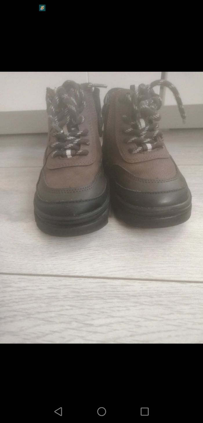 Bottines zara brune pointure 25 - photo numéro 4