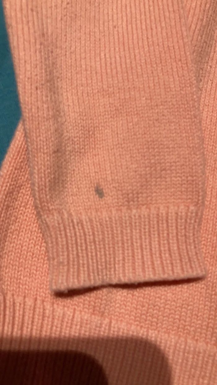 Pull fin couleur abricot - photo numéro 2