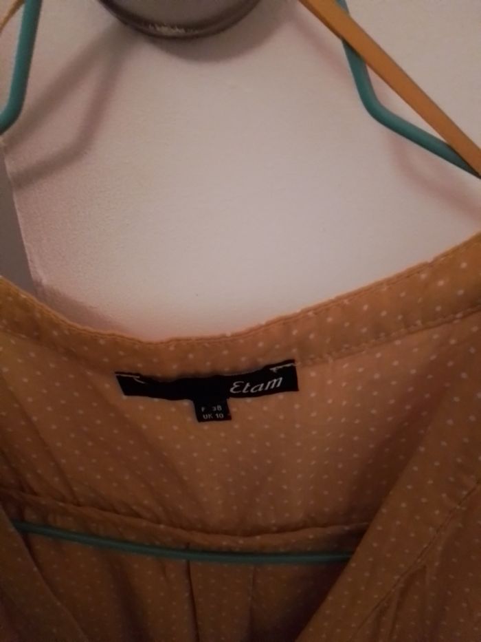 Blouse jaune 3/4 - photo numéro 2