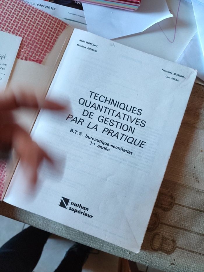 Livre technique quantitatif de gestion - photo numéro 7