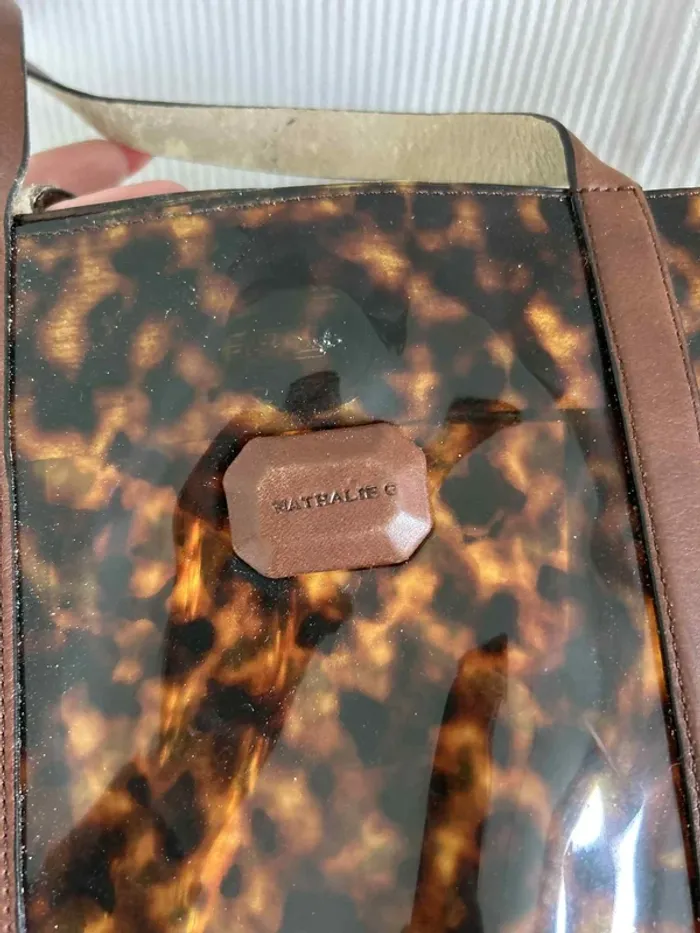 Sac cabas effet écaille Nathalie G - photo numéro 7