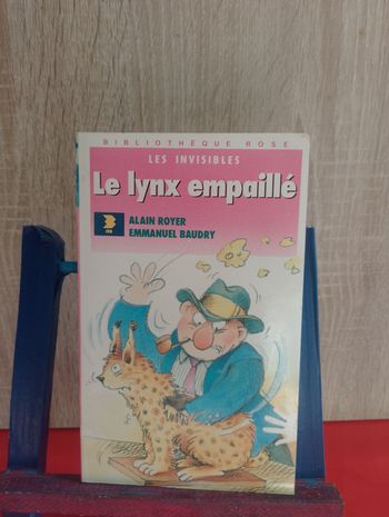 Les invisibles : Le lynx empaillé, bibliothèque rose