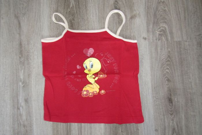ÉBARDEUR ROUGE "LOONEY TUNES" - TAILLE XS - n°01 - photo numéro 2