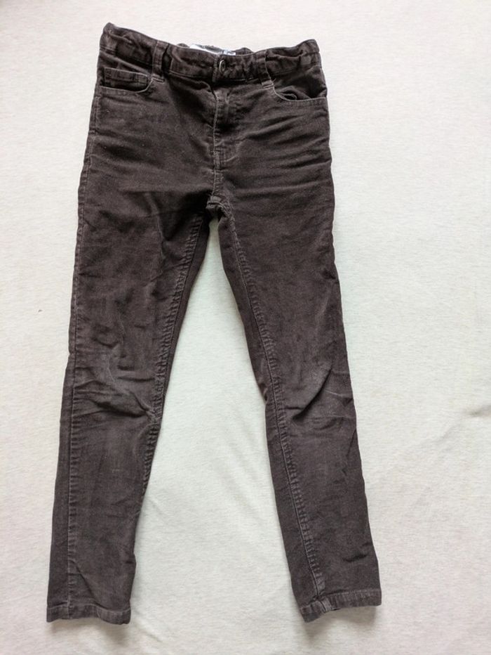 Jean velours 7 ans