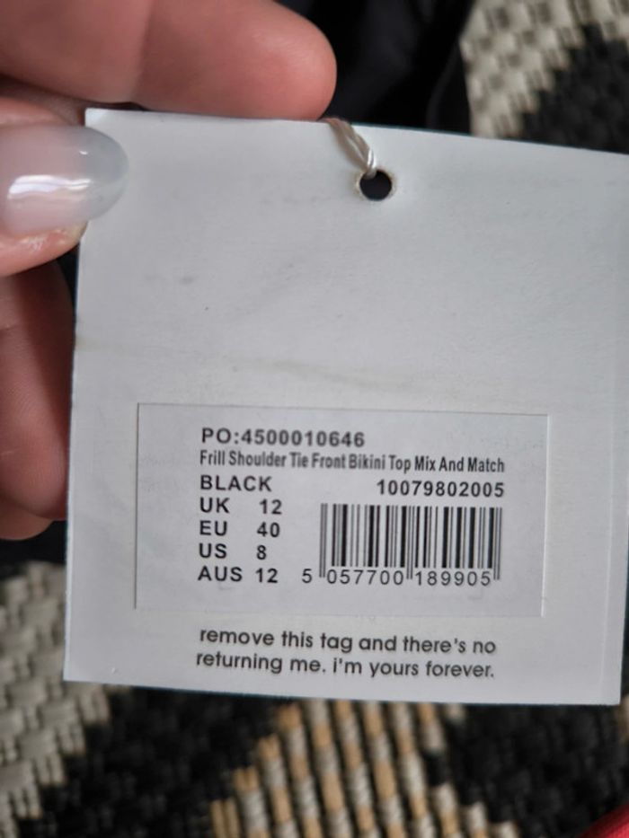 Haut de maillot de bain t40 neuf - photo numéro 4