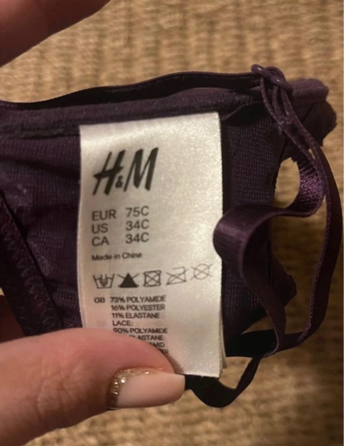 Pyjama bleu + 3 soutifs - photo numéro 10