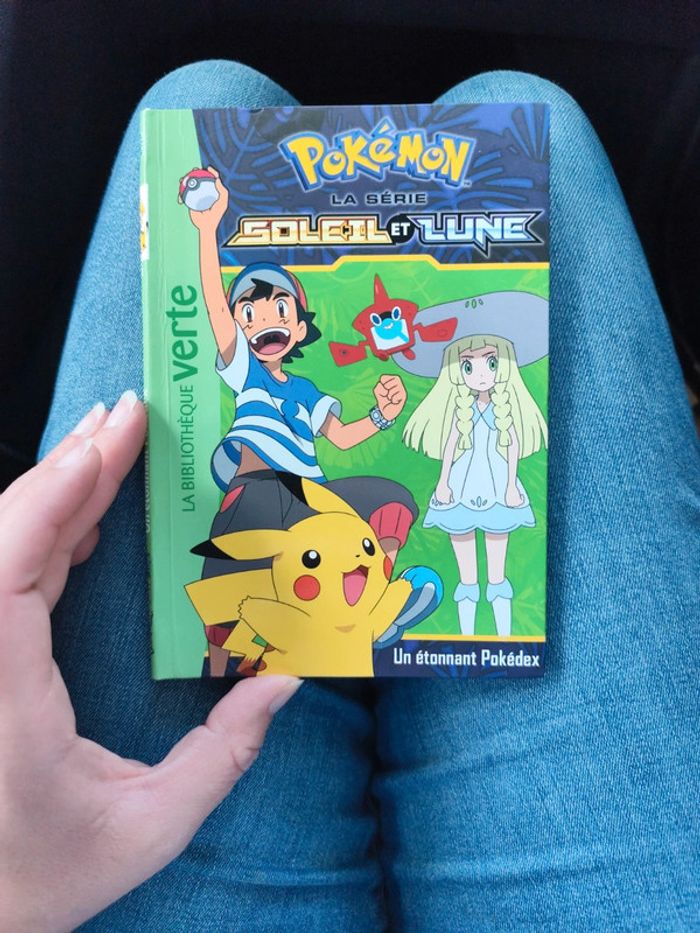 Livre pokémon soleil et lune