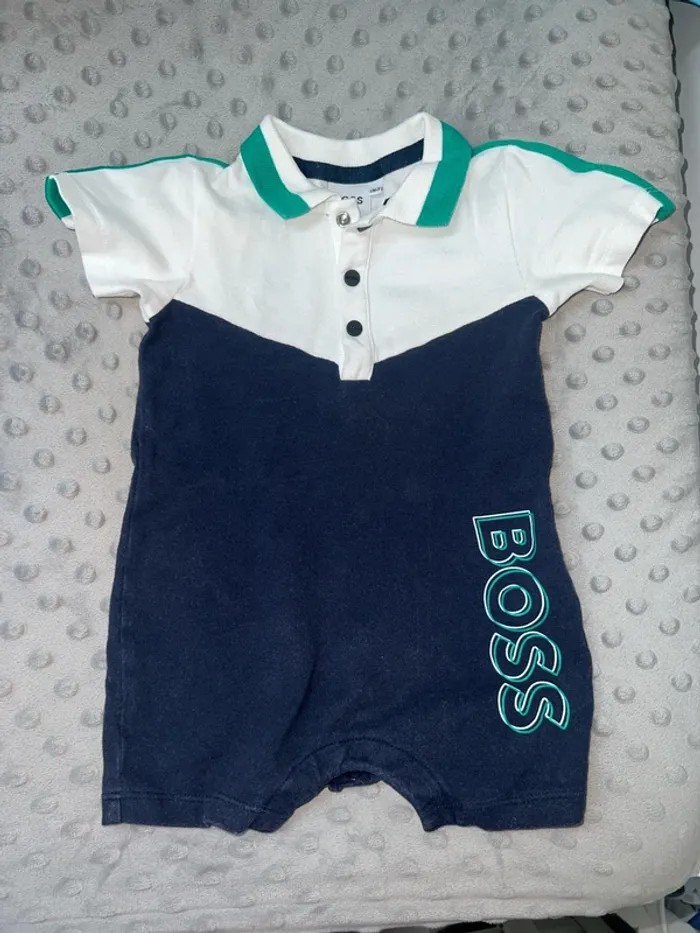 combi short bébé boss