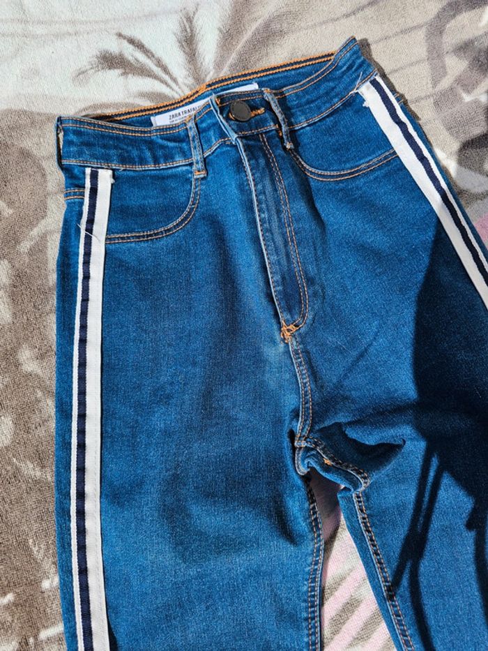 Jean taille haute Zara taille 32 - photo numéro 2