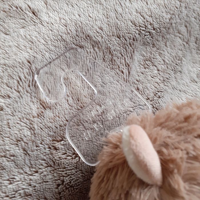 Neuf: Doudou Lama pouet-pouet +anneau dentition - photo numéro 5