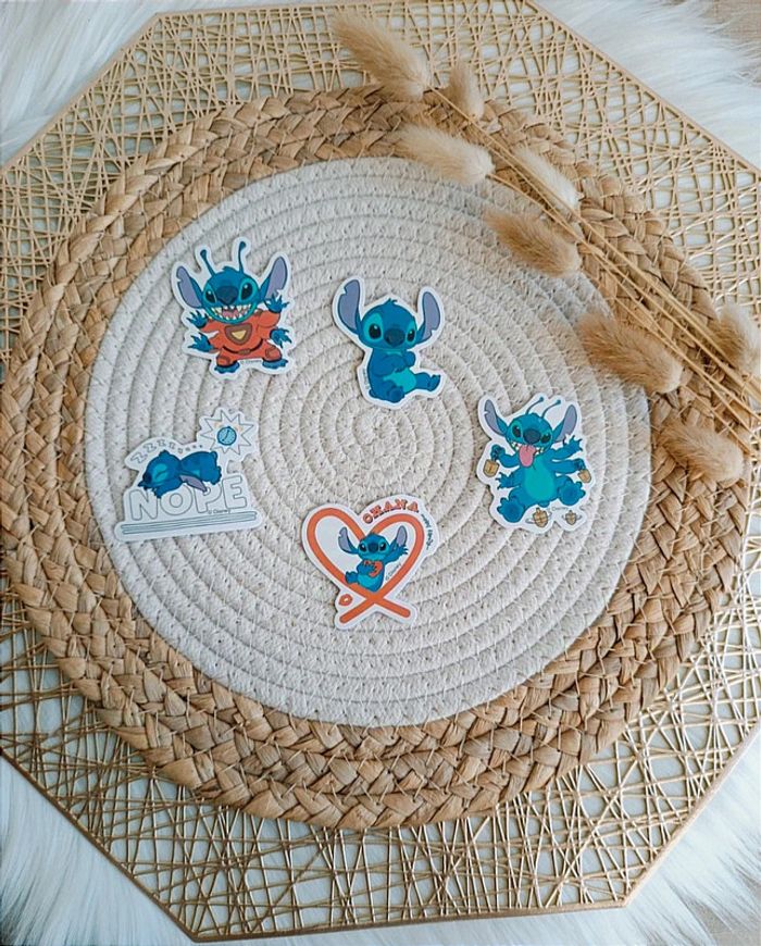 💐 Lot stitch accessoires stickers neufs 💐 - photo numéro 1