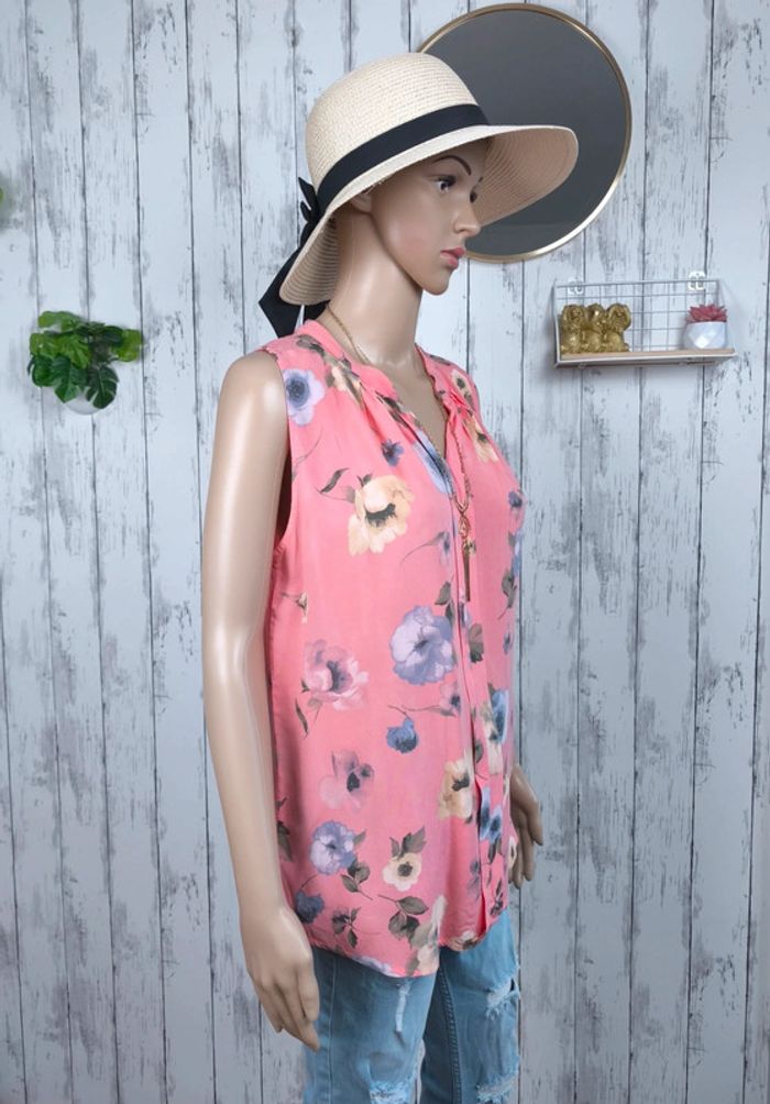 Blouse légère fleurie femme 42/44 - photo numéro 2