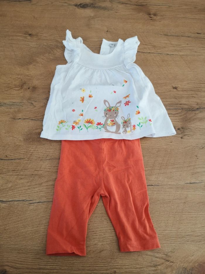 Ensemble lapin 12 mois