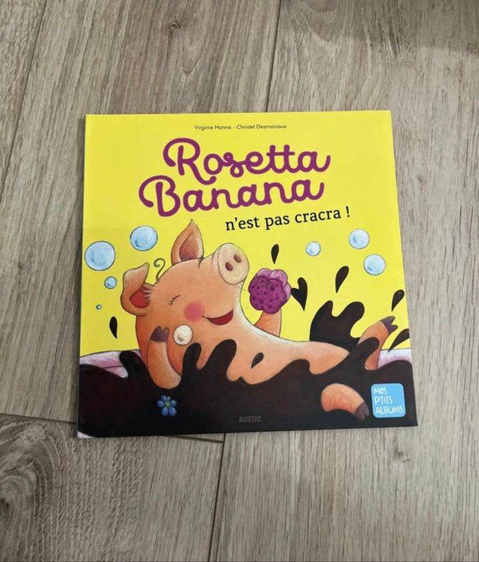 Livre enfant Rosetta banana