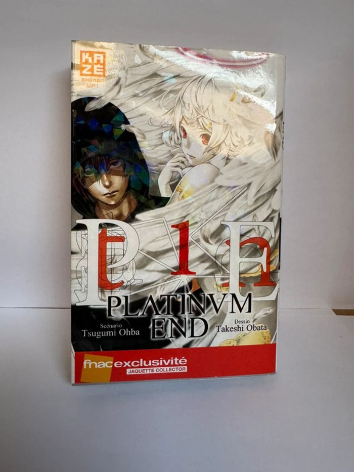 Manga platinum end tome 1 jaquette collector Fnac