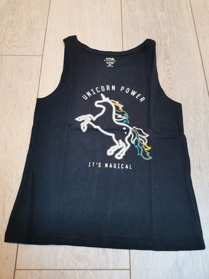 Débardeur licorne Kiabi