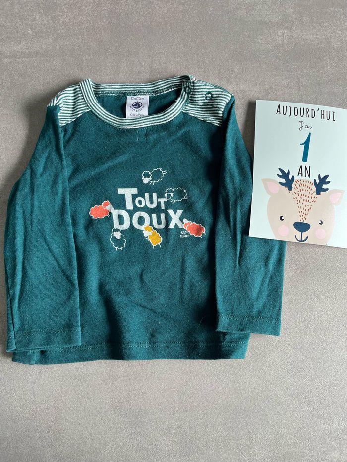 Haut petit bateau 12 mois