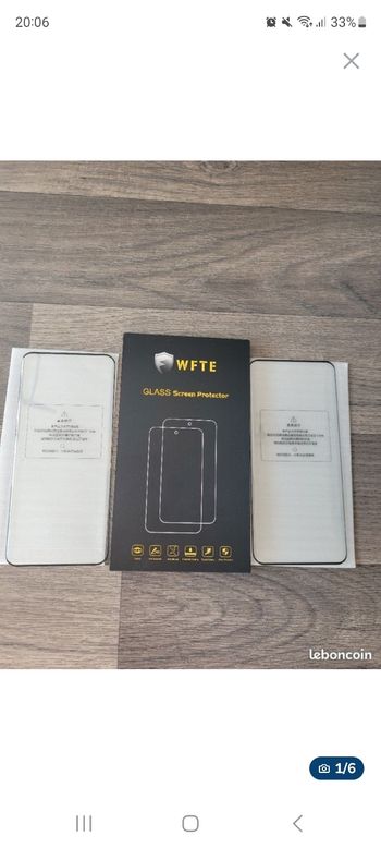 Lot de 2 verres trempées (Oppo Reno 6 Pro)🌿