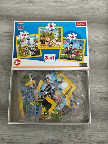 Puzzle x3 pat patrouille 