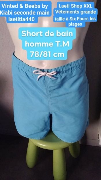 Short de bain homme T.M