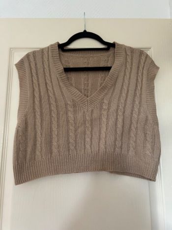 Pull sans manches