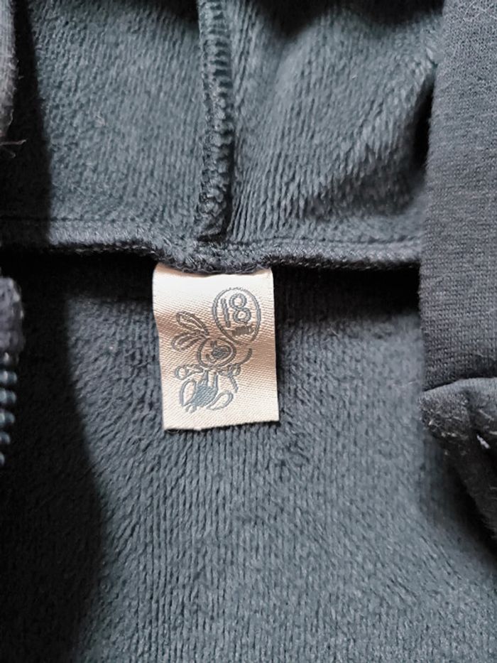 Sweat zippé 18 mois - photo numéro 3