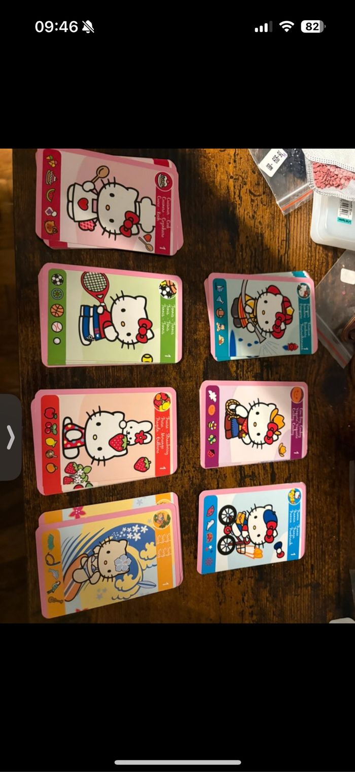 Jeu de carte hello kitty - photo numéro 2