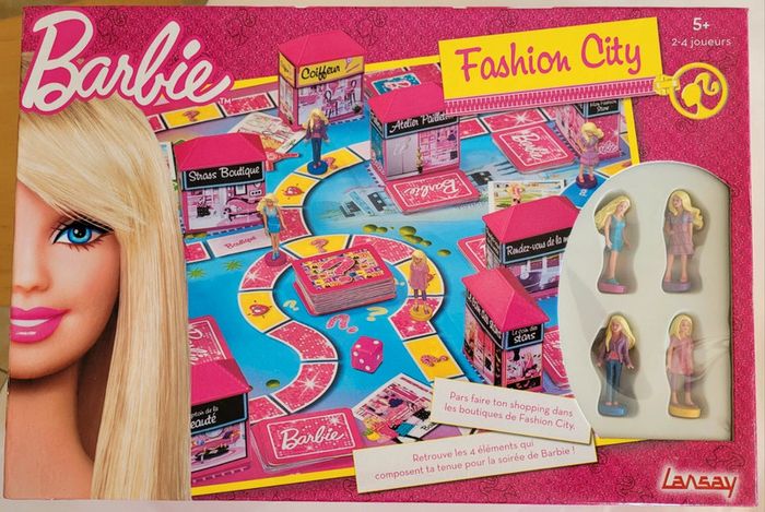 Jeu de société Barbie Fashion City - photo numéro 2