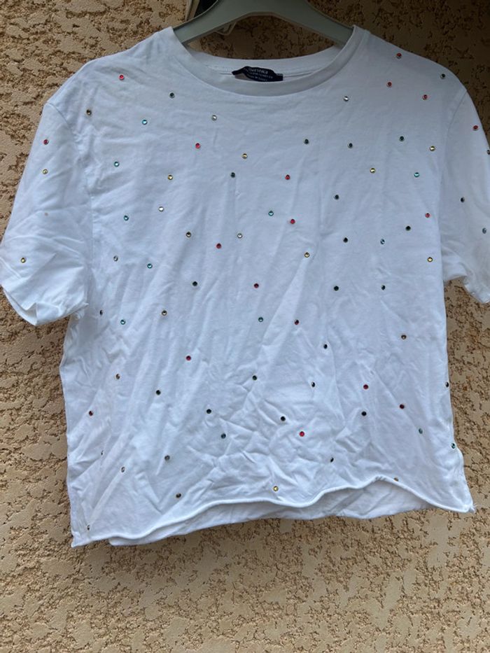 Tee shirt a strass - photo numéro 2