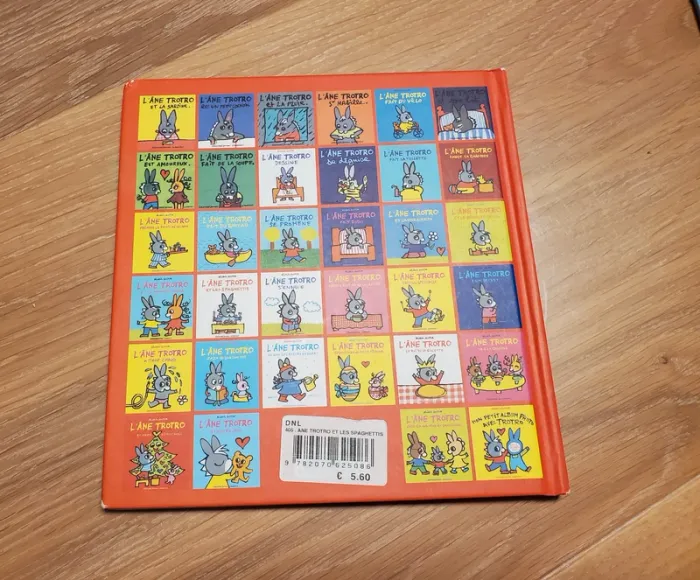 Livre l'âne Trotro et les spaghettis 🍝 - photo numéro 3